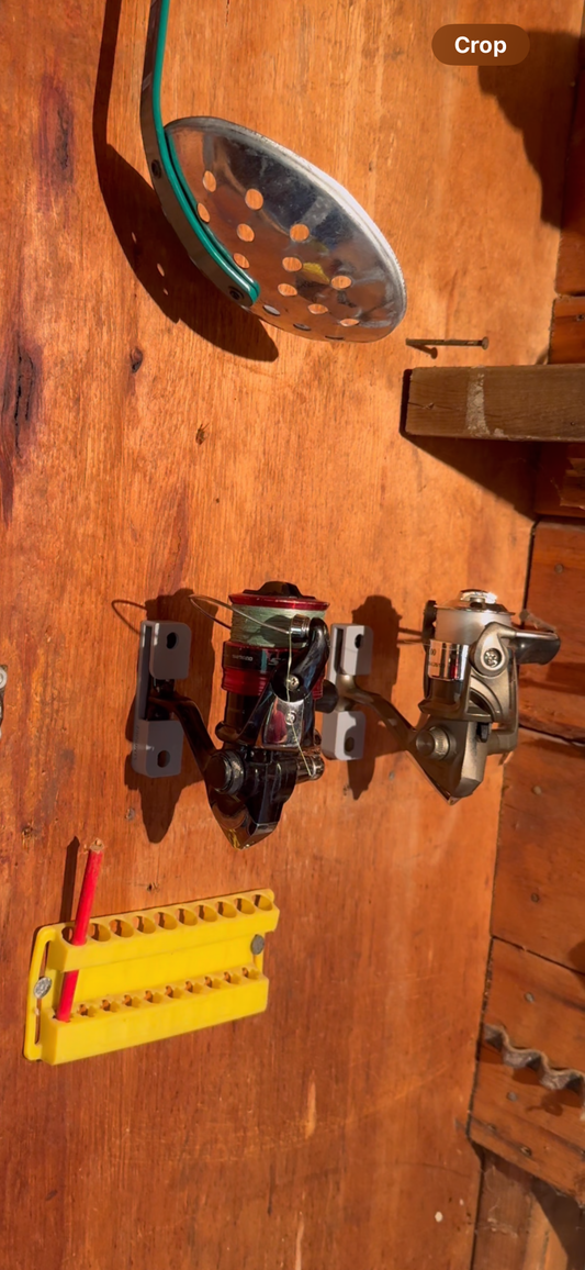 Fishing Reel Wall Mounted Organizer