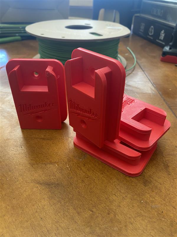 Milwaukee M-18 wall mounted drill holder - 2 Pack