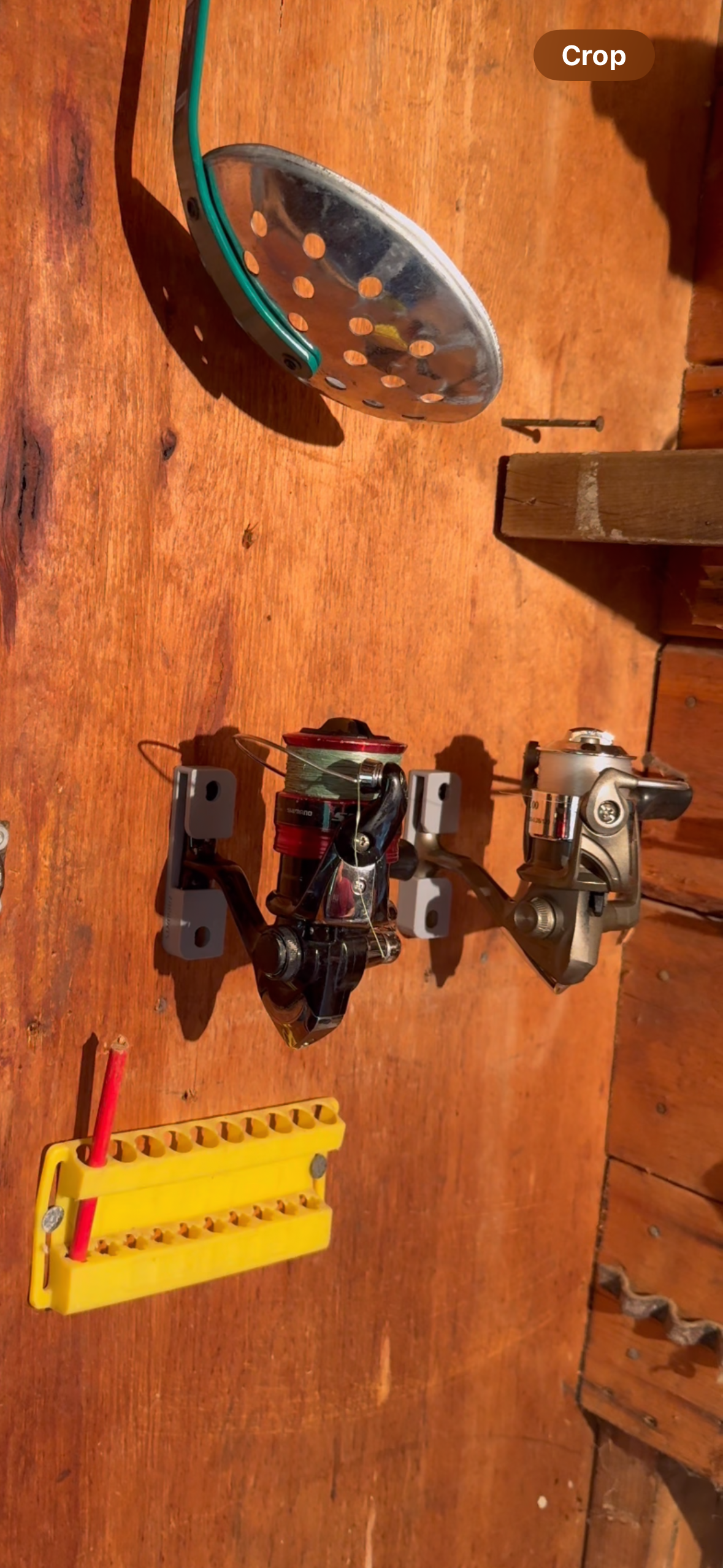 Fishing Reel Wall Mounted Organizer