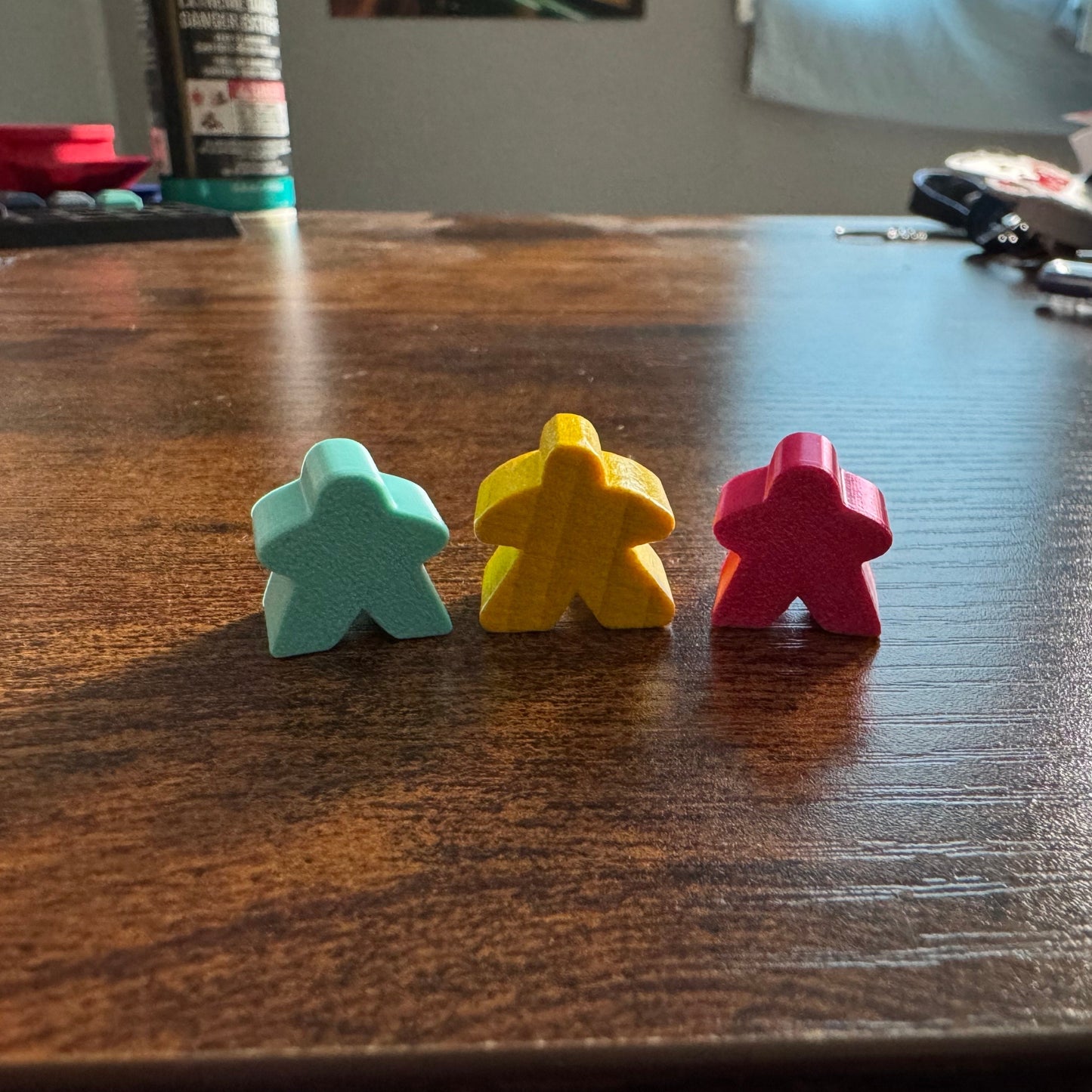 Meeples For Carcassonne Board Game